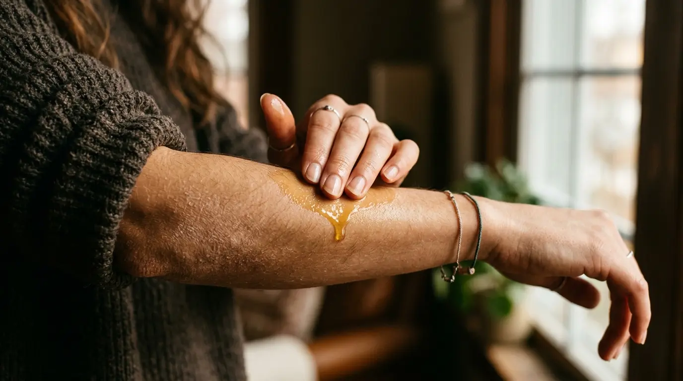 Comparing plant oils for dry skin